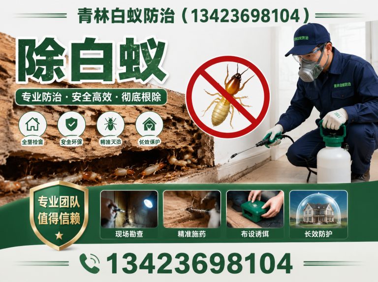 越秀区别墅白蚁防治展示图